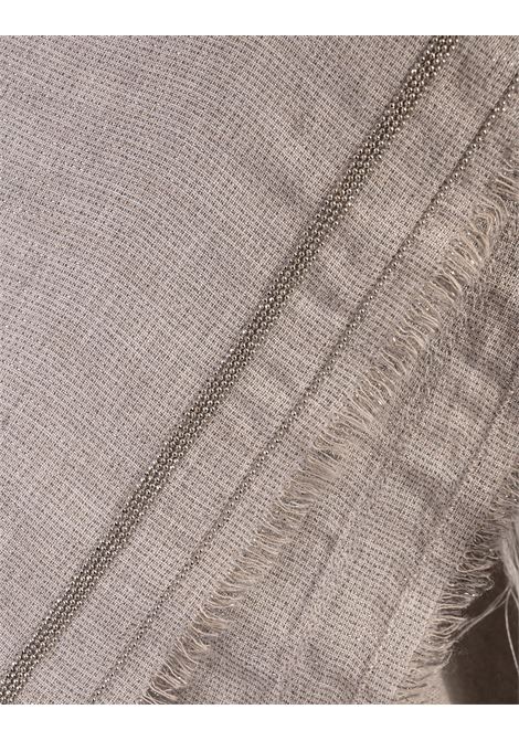 Cappa Jacquard In Viscosa Beige FABIANA FILIPPI | SAD275A006L4020000VRU